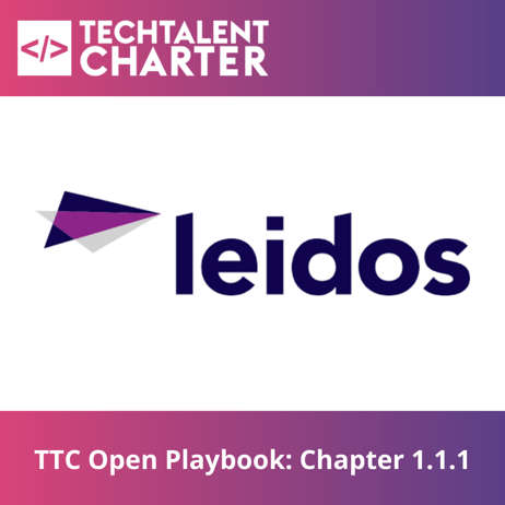 Leidos: TTC Open Playbook: Chapter 1.1.1